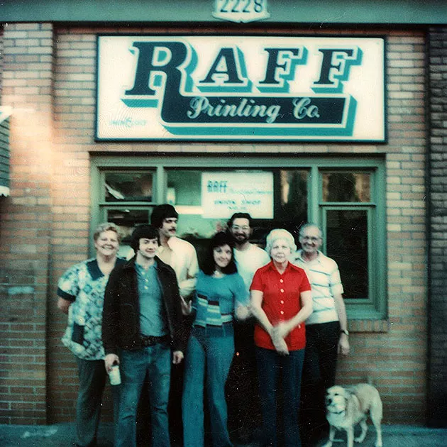 Raff Printing - Old Shop Raff Printing - Old Shop