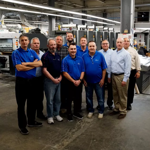 Image of Raff Printing Customer Service Team